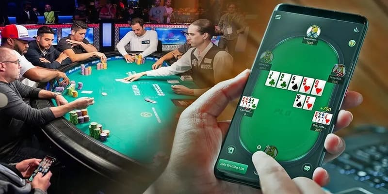 Các vòng cược được diễn ra trong poker